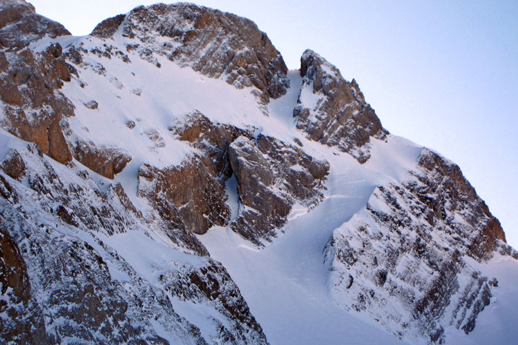 FLISWAND NE COULOIR